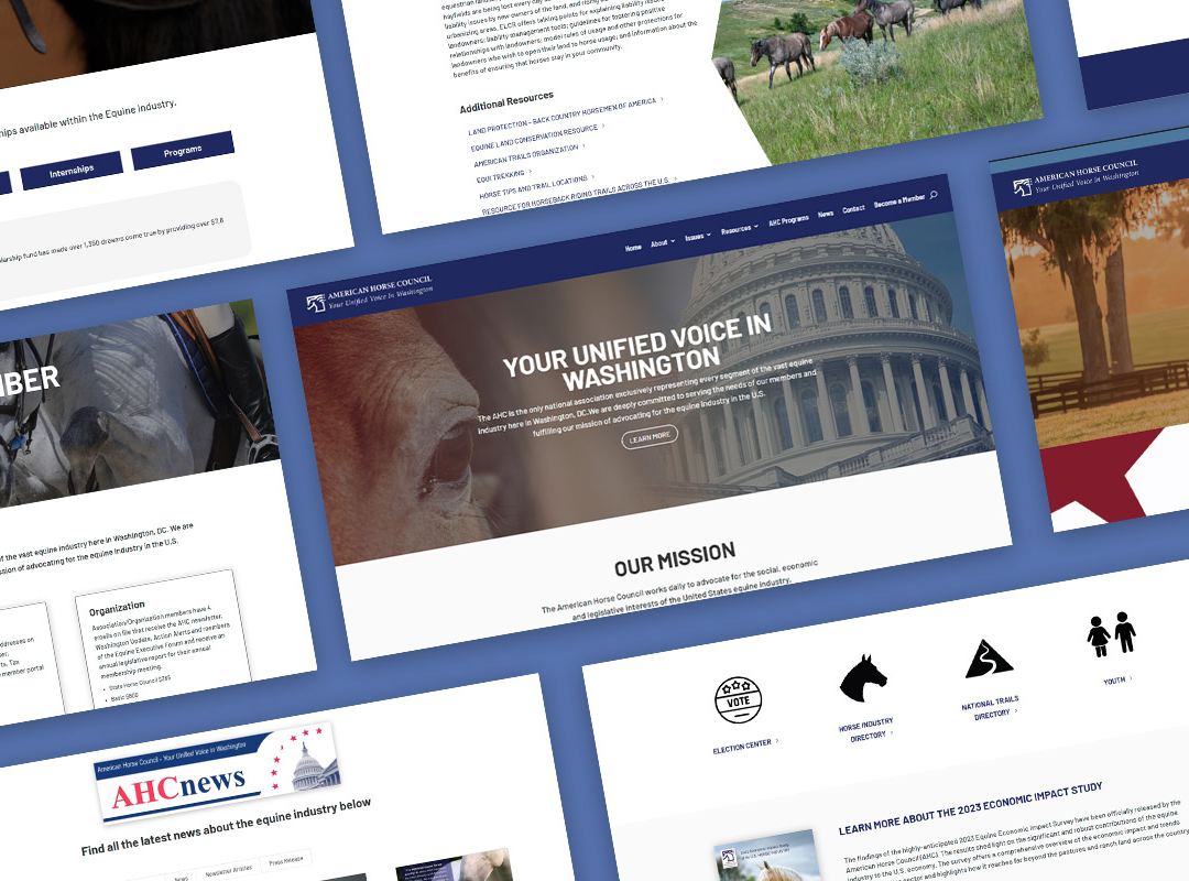 American-Horse-Council-Website-Redesign-Cover