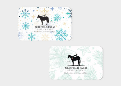 Old Field Farm Horse and Home Holiday Gift Cards