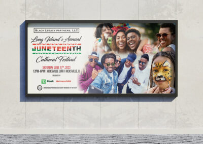 Juneteenth Cultural Festival 2023 Event Banners