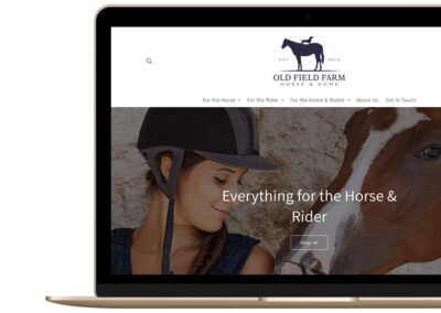 Old Field Farm Horse & Home E-Commerce Website